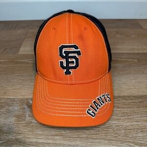 47 Brand San Francisco Giants Orange Black Adjustable Hat